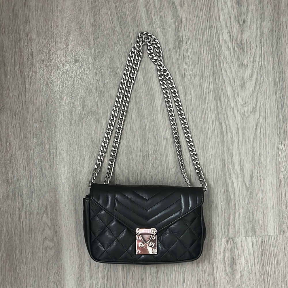 Leather Mini Crossbody Shoulder Bag
